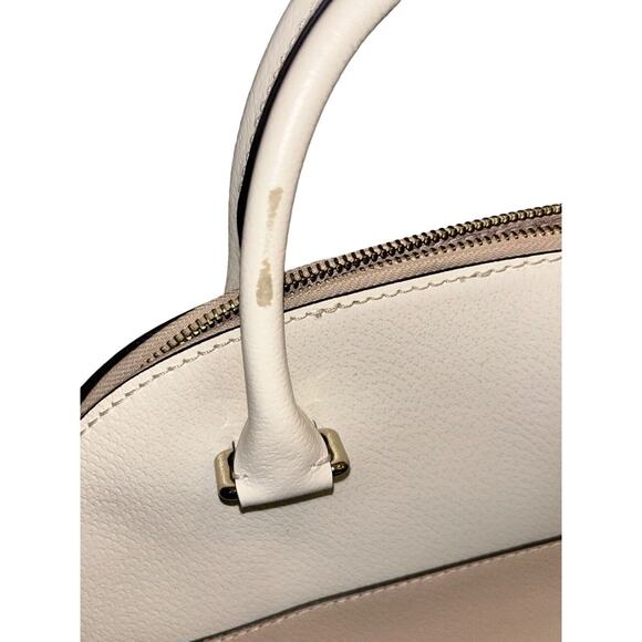 Kate Spade‎ Medium Light Pink and Cream Handbag Purse - Picture 7 of 16
